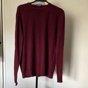 Burgundy Long Sleeve Sweater